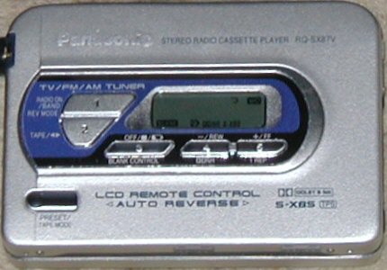 Panasonic ステレオ ラジオ カセットプレーヤー SX55V 概要 チューナー付ヘッドホンステレオ RQ-SX55V | オーディオ